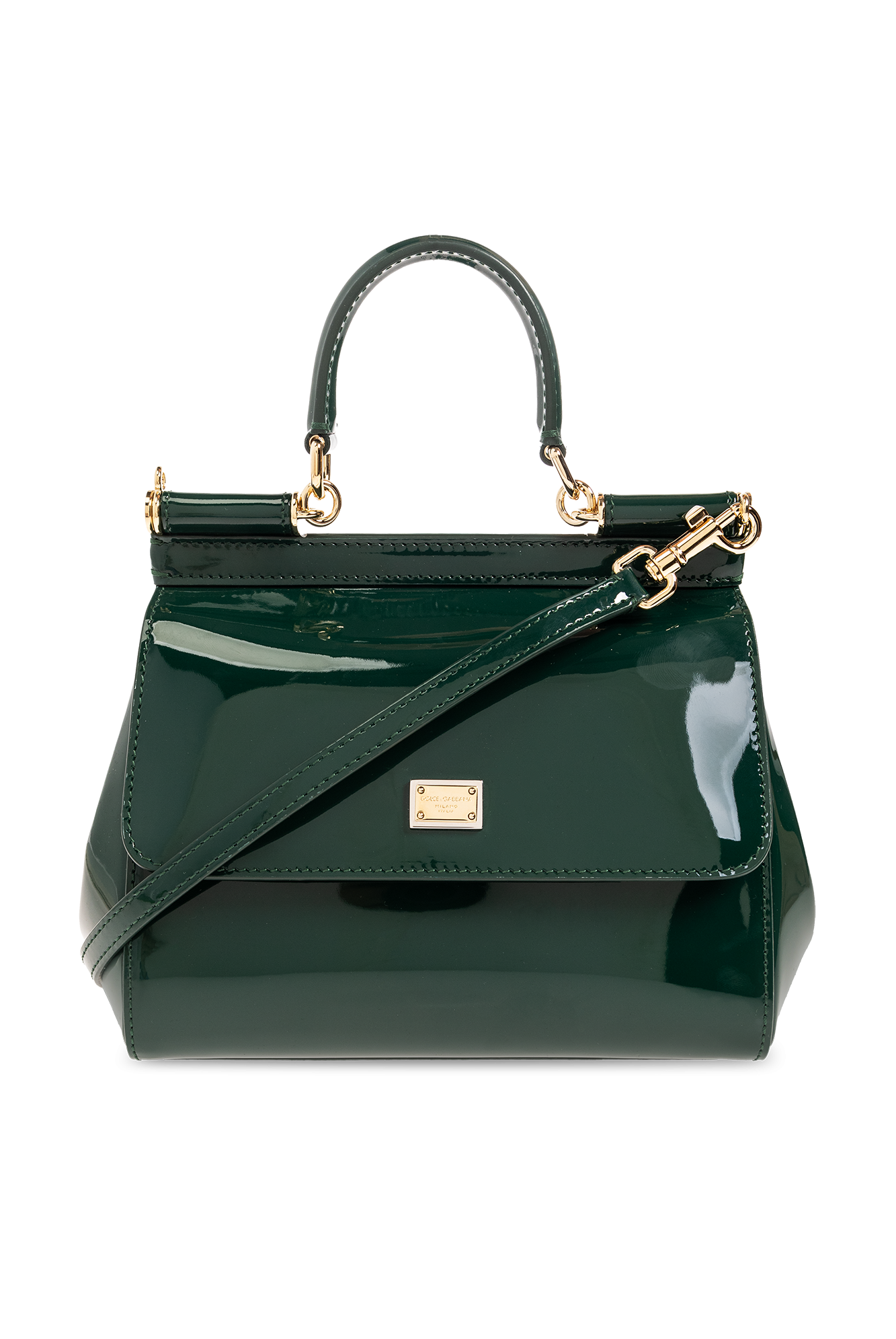 Green Sicily Medium shoulder bag Dolce Gabbana Vitkac France